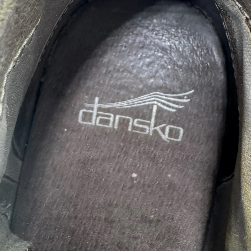 Dansko Women’s Gray Leather Ankle Boots with Tassel Zip - Size 39/ US 8.5-9